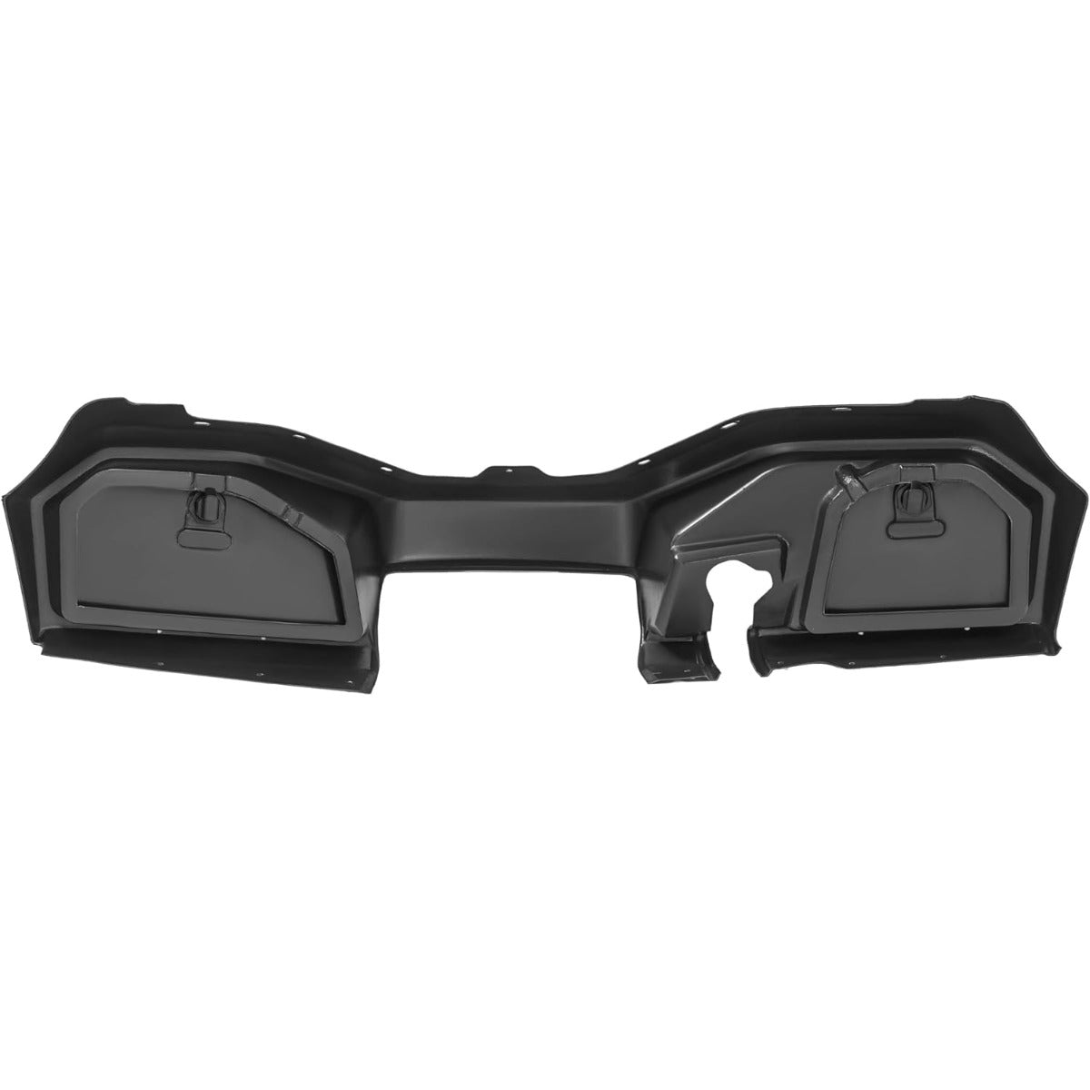 WUTIST Dashboard Cover Compatible with 2017-Up Yamaha Drive2 Golf Cart | W/Locking Doors Carbon Fiber Color Plastic+Steel