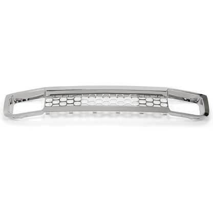 Front Bumper Lower Grille Compatible with 2011-2014 GMC Sierra 2500HD 3500HD Replacement for GM1036166 25832387 Denali Style Chrome Silvery