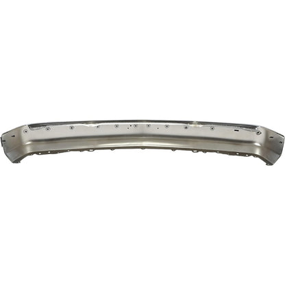 KUAFU Front Bumper Face Bar Trim Compatible With 1988-2000 Chevy Silverado GMC Sierra C/K 1500 2500 3500 Blazer Tahoe Suburban Yukon Impact Strip w/Molding Holes GM1002802 GM1057127 15574111 15574113