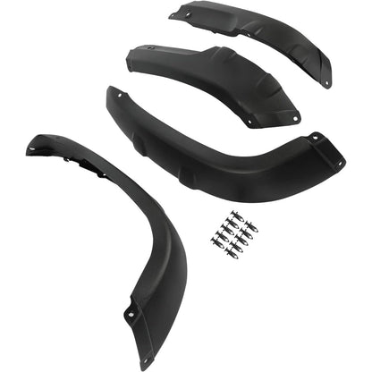 Mud Guard 4Pcs for  2005-2011 Honda TRX500FE 2005-2014 TRX500FA Fourtrax Foreman Rubicon 500 Fender Flares Black Plastic