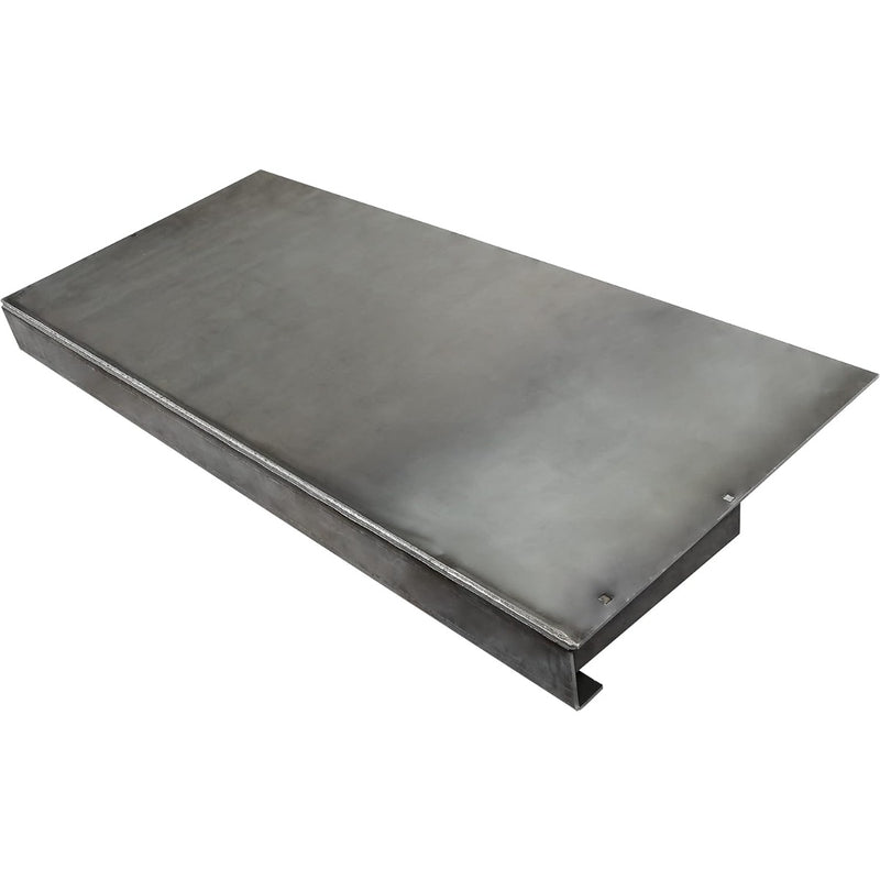 Kojem 1/8" Skid Steer Mount Plate Compatible with Early Single Pin Mustang Tractor Steel Mounting Quick Tach Attachment Loader Plate