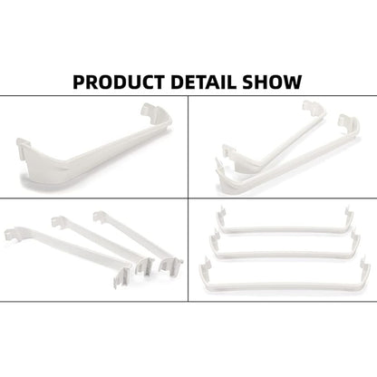 2 x 240534901 & 1 x 240534701(Middle) Refrigerator Door Shelf Rack Bar Compatible with Frigidaire Kenmore Refrigerator Door Shelf Retainer Bar Replace for AP3214631 PS734936 948952 AP3214630