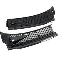 Load image into Gallery viewer, Windshield Wiper Cowl Vent Grille Cover Panels Kit Compatible With 1999-2007 F250 F350 Excursion(Driver&amp;Passenger Side)-Replace Part# 3C3Z-25022A68-AAA &amp; 4C3Z-25022A69-AAA
