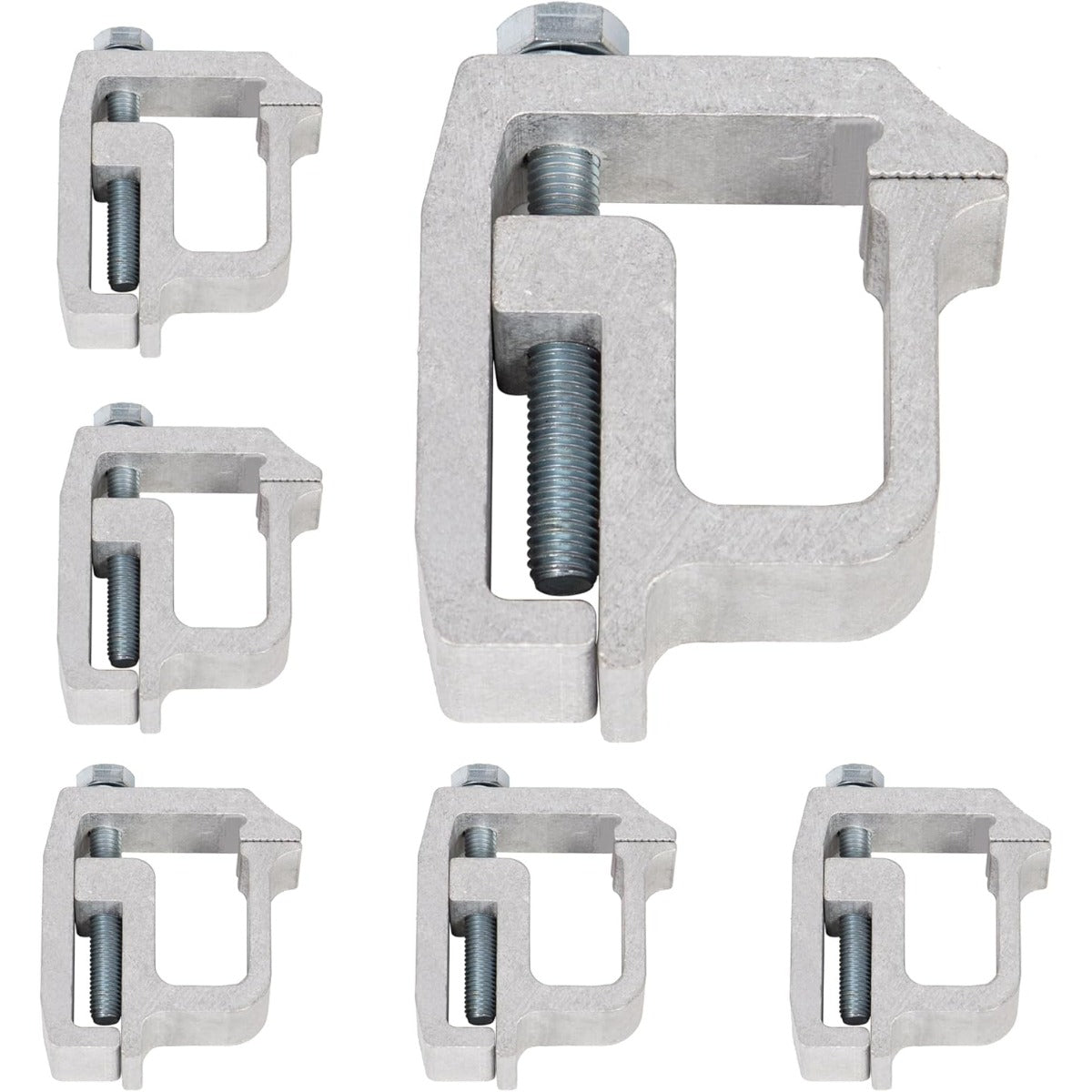 Mounting Clamps Truck Caps Camper Shell Compatible with Toyota Chevrolet Chevy Ford Dodge Ram Gmc Sierra Dakota Ram 1500 2500 3500 F150 F250 Heavy Duty Aluminum 2 Packages