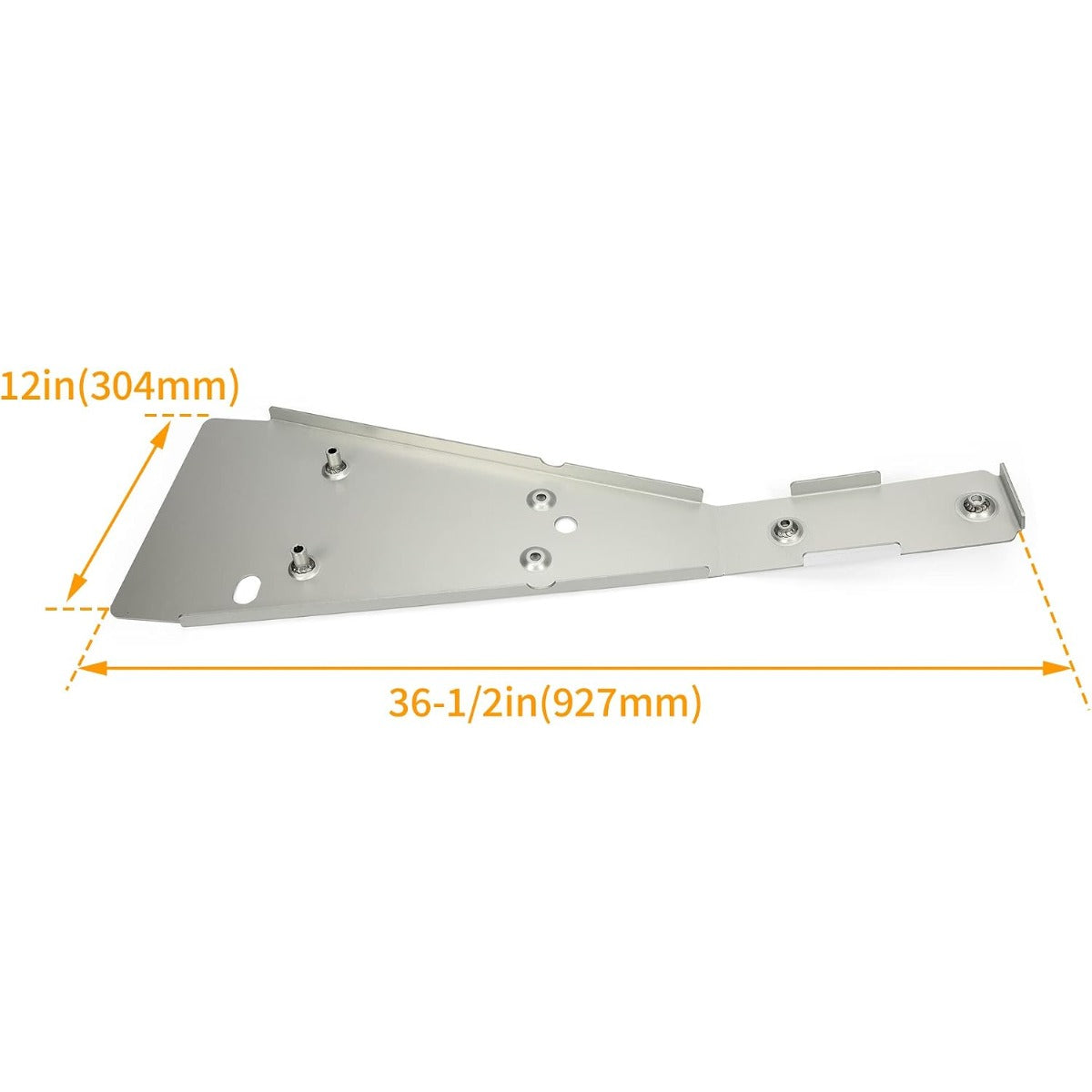 Aluminum Full Chassis Skid Plate Glide Frame Compatible With 1999-2014 HONDA TRX400EX 400X ATV