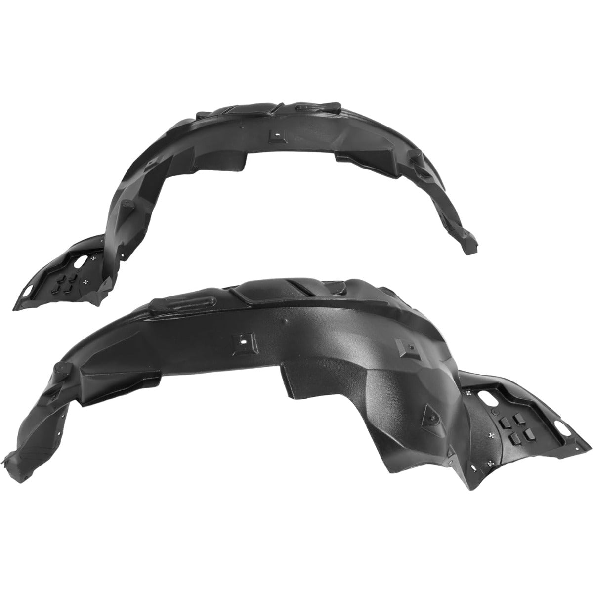 Front Pair Fender Liner Inner Panel for 2012-2015 Honda Civic Replacement for Wheel Liner Splash Shields Guard Driver & Passenger Side