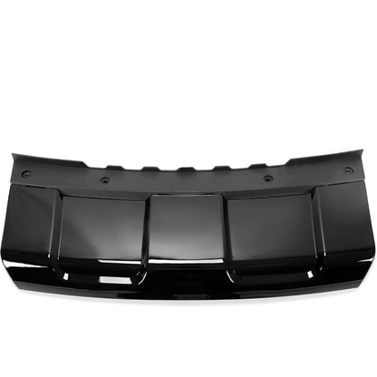 Front +Rear Bumper Skid Plate Compatible with 2014-2017 Land Rover Range Rover Sport Plastic (PP) Painted Black