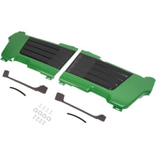 Tractor Side Panels and Grille Compatible with John Deere 4200 4300 4400 Replacement for LVU10564 LVU10565 w/Foam Panel Clip