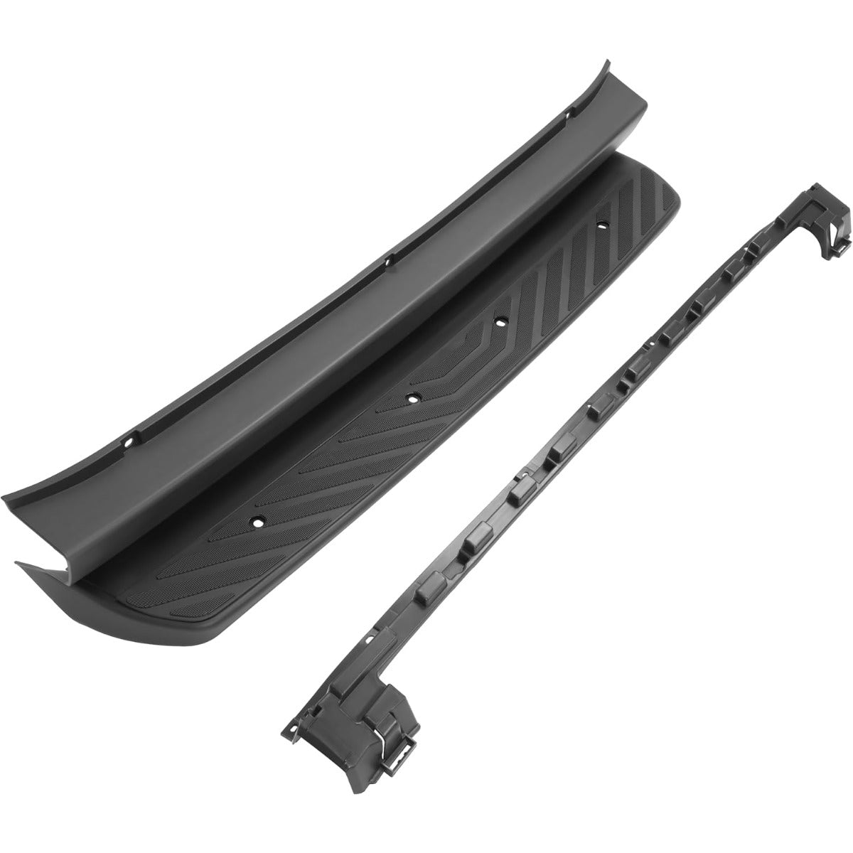 Rear Bumper Step Cover Compatible with 2007-2018 Mercedes Dodge Sprinter W906 2007-2018 Sprinter 2500 3500 Rear Lower Bumper Step Running Board Cover