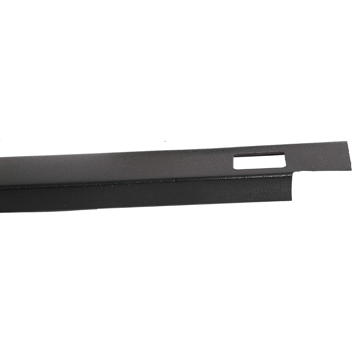 ALMULOO 6'4" Truck Bed Side Rail Cover Compatible with 2002-2008 Dodge Ram 1500 2003-2009 Dodge Ram 2500 3500 Plastic Black Rail Caps Protector Molding w/Stake Pocket Hole
