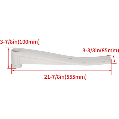 HECASA 160-0001PG Deck Support for Above Ground Swimming Pool BiltMor Step