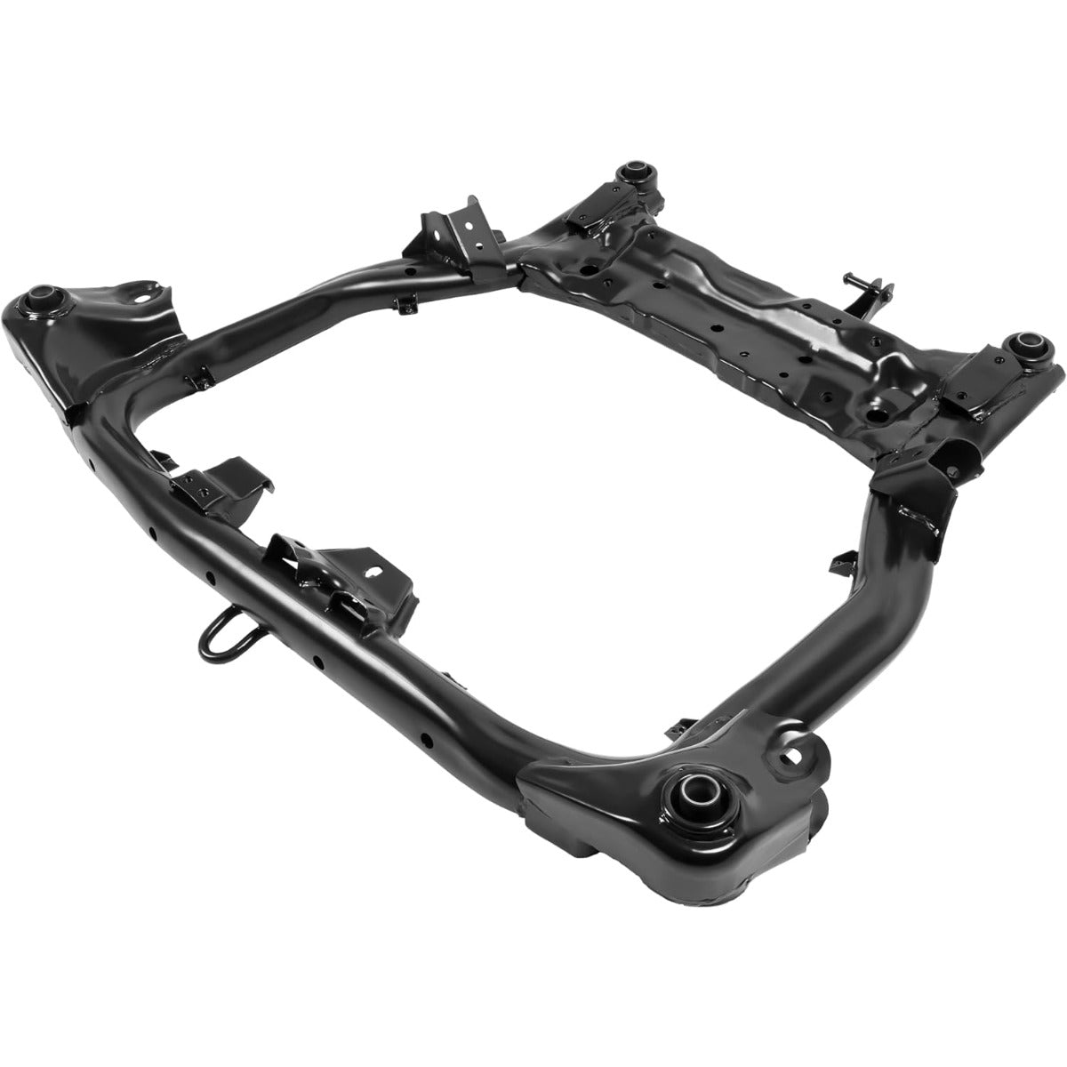 Front Subframe Crossmember Suspension Compatible with 2007-2010 Hyundai Elantra 4 Door Sedan Only Replacement for HY1226113 624052H030 Electrophoresis Steel Primed Black