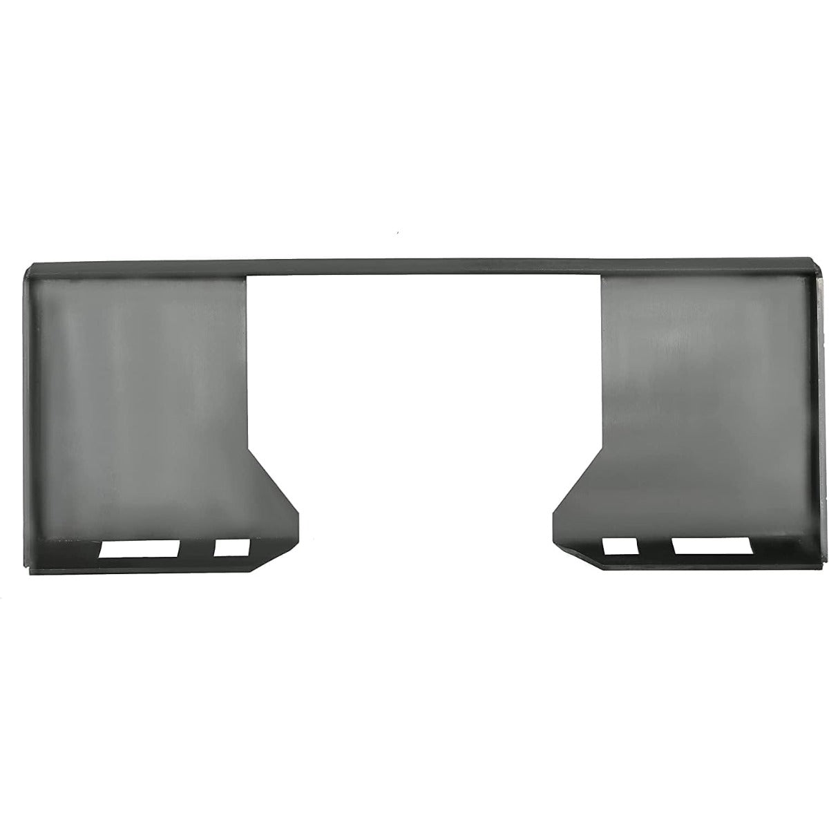 3/8 Inches Thick Quick Tach Cut Out Mount Plate, Steel Skid Steer Quick Tach Attachment Adapter Plate Compatible with Bobcat, Kubota Tractors