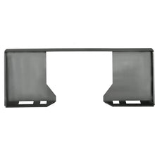 3/8 Inches Thick Quick Tach Cut Out Mount Plate, Steel Skid Steer Quick Tach Attachment Adapter Plate Compatible with Bobcat, Kubota Tractors