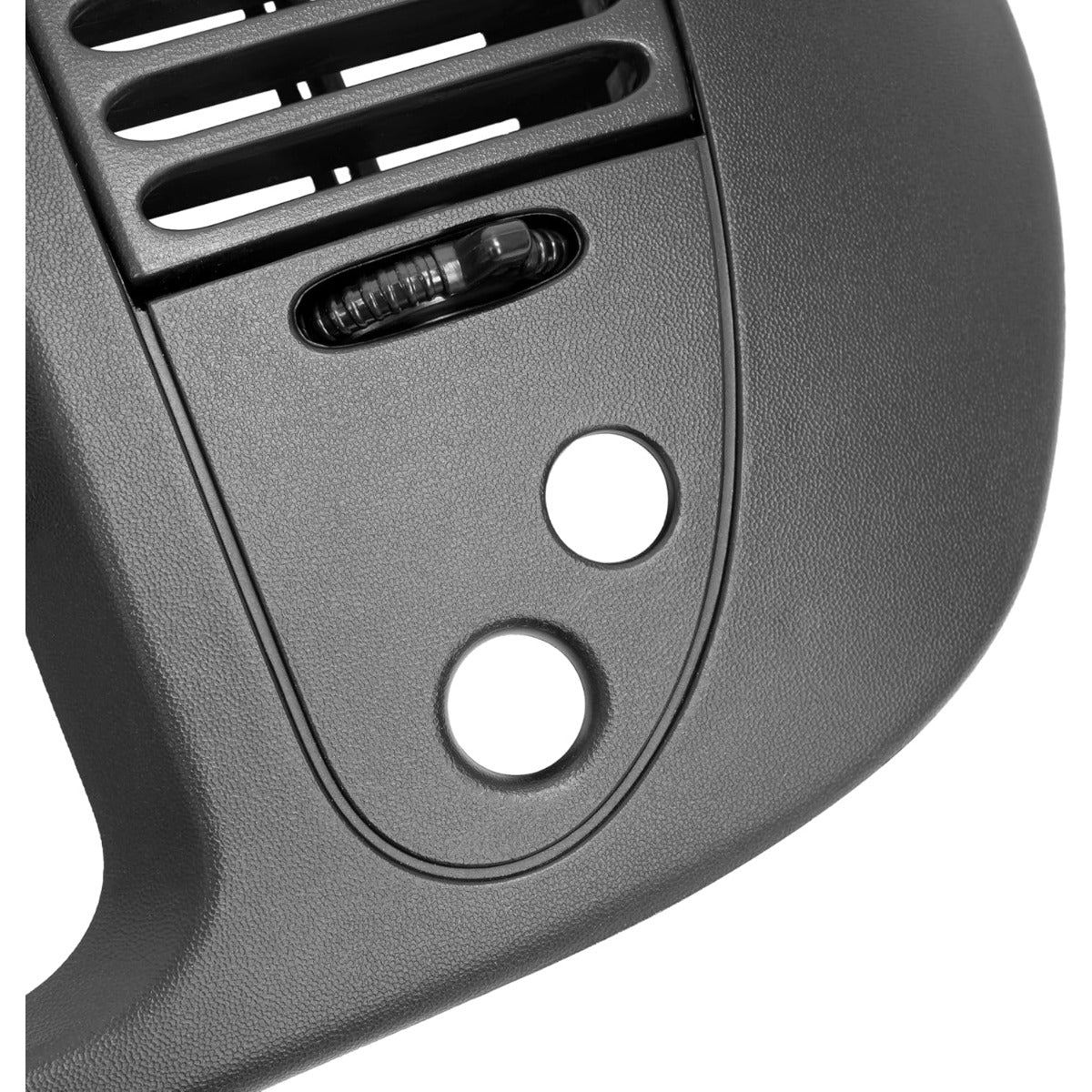 Center Dash Radio A/C Air Vent Cover Compatible with 1997-2003 Ford F150 Expedition Painted Dashboard Bezel Climate Panel Trim ABS Plastic (Matte Black)