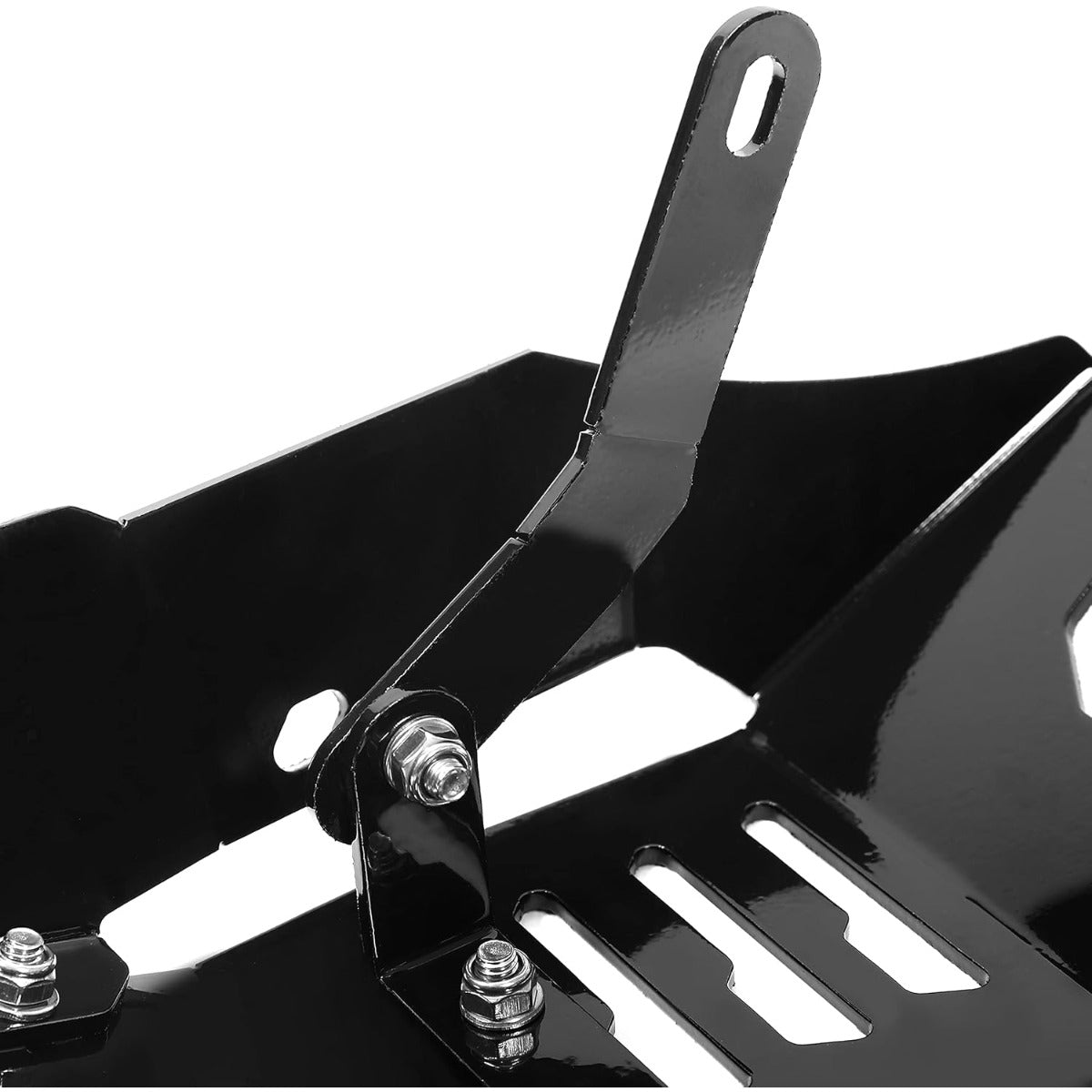 Skid Plate Compatible with 2018-2021 Honda Monkey 125 Z125 Black Aluminum Powder Coated
