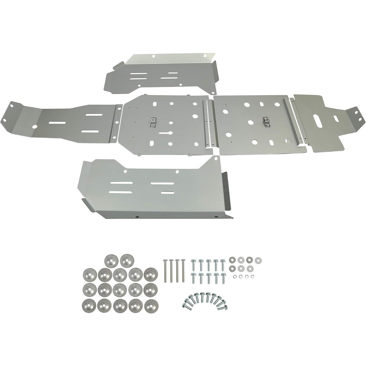 Full Chassis Skid Plate Compatible with 2016-2018 Yamaha YXZ 1000R Aluminum Skid Plate Protective Armor
