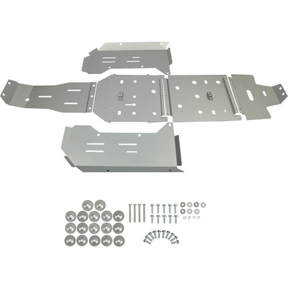 Full Chassis Skid Plate Compatible with 2016-2018 Yamaha YXZ 1000R Aluminum Skid Plate Protective Armor