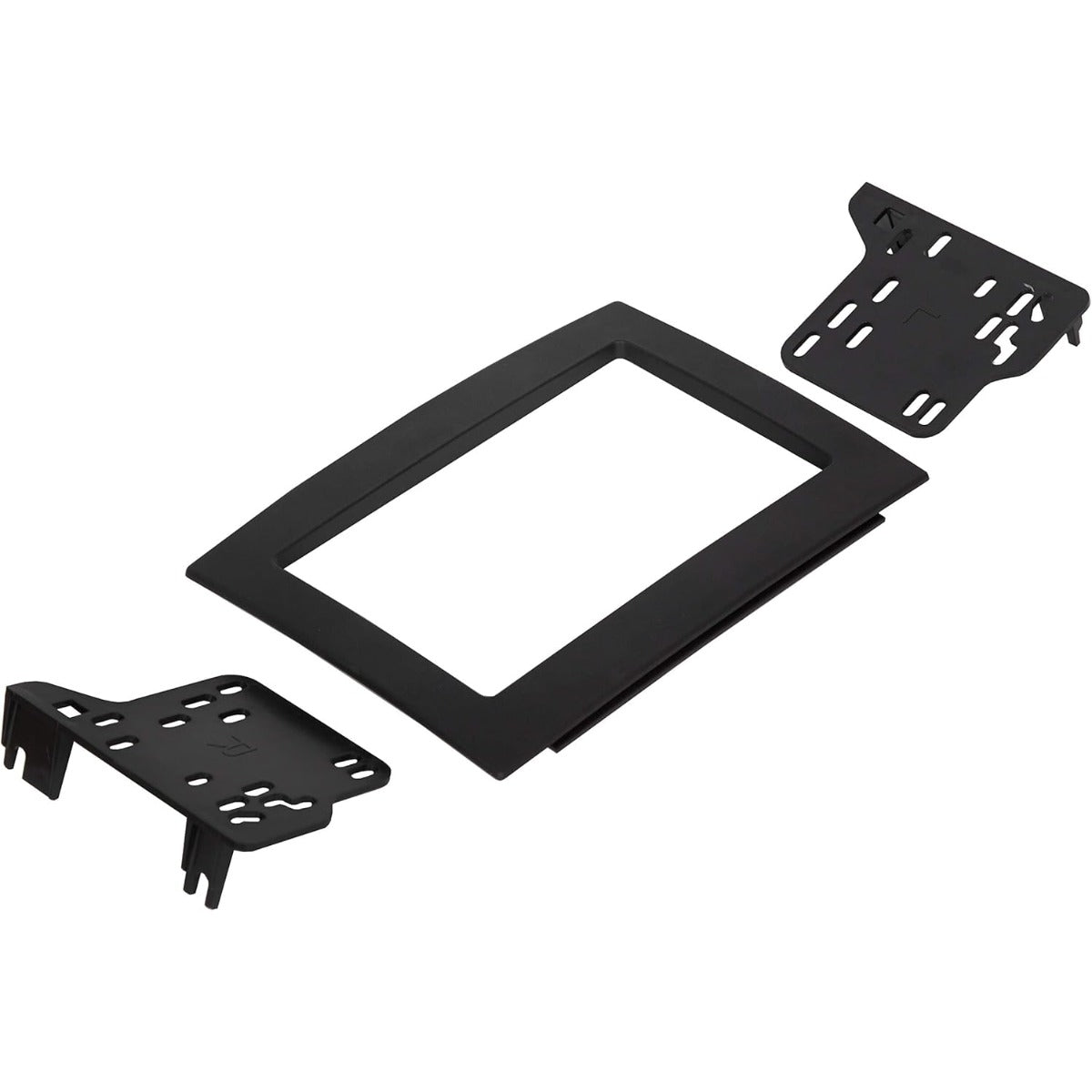 Double Din Dash Kit Compatible with 2006-2010 Dodge Ram 1500 2500 3500 Chassis Cab Crew Cab Pickup Radio Dash Installation Kit w/Wiring Harness Black