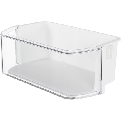 Kojem DA97-12935A Refrigerator Door Shelf Replacement Compatible with Samsung RF220NCTABC RF220NCTASP RF220NCTASR RF220NCTAWW Fridger Door Shelves Bin White+Clear Plastic