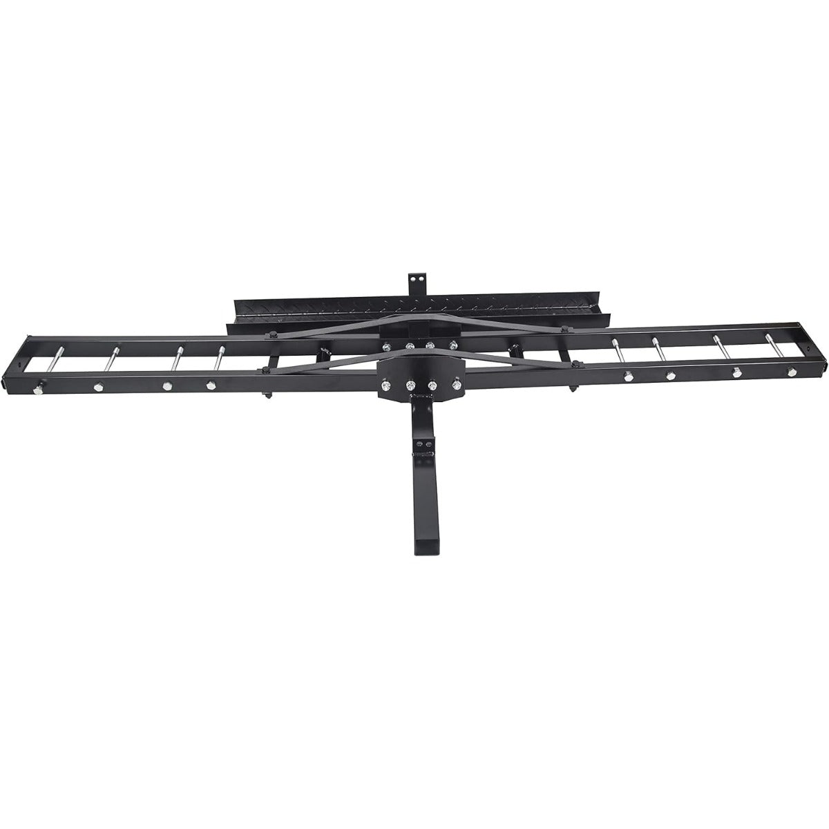 600LBS Steel Motorcycle Scooter Dirtbike Carrier Hauler Hitch Mount Rack Ramp Anti Tilt T-NS-MRC001T