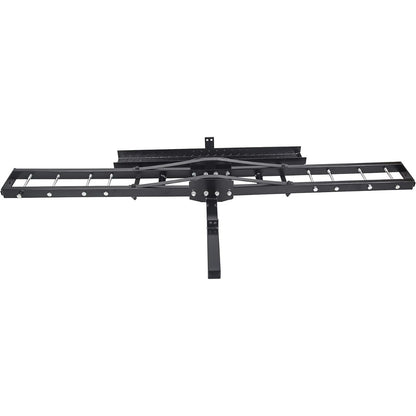 600LBS Steel Motorcycle Scooter Dirtbike Carrier Hauler Hitch Mount Rack Ramp Anti Tilt T-NS-MRC001T