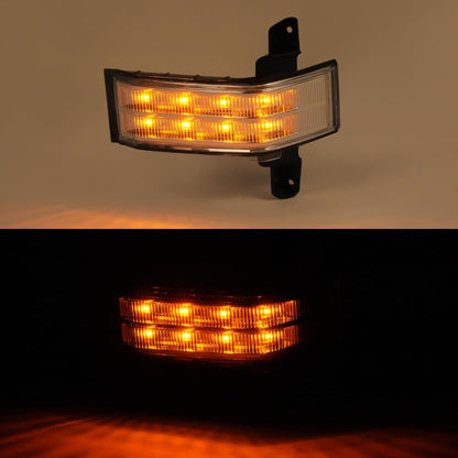 HECASA LED Side Mirror View Marker Lights Compatible with 2016-2020 Chevrolet Silverado 1500 2500 HD 3500 HD Compatible with 2016-2020 GMC Sierra 1500 2500HD 3500HD Turn Signal Marker Lamp