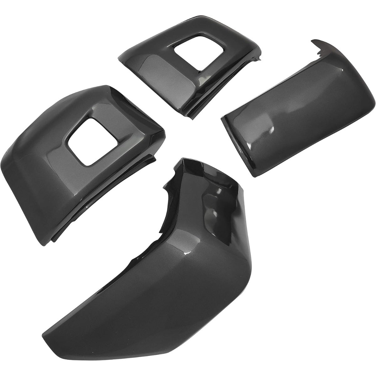 KUAFU Front & Rear Bumper End Caps Compatible with 2014-2021 Tundra