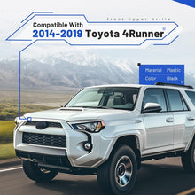Front Upper Grille Compatible with 2014-2019 Toyota 4Runner Replacement for 5310135080C0 5310135080A0 TO1200369 Bumper Mesh Grill Black