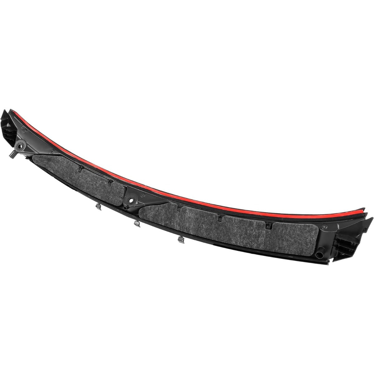 Windshield Wiper Cowl Panel Compatible with 2003-2012 Land Rover Range Rover Full Size L322 Replace for LR022997 DWD000010PMD DWD000011PMD Air Inlet Panel Cowl Cover Black Plastic(PP+TPE)