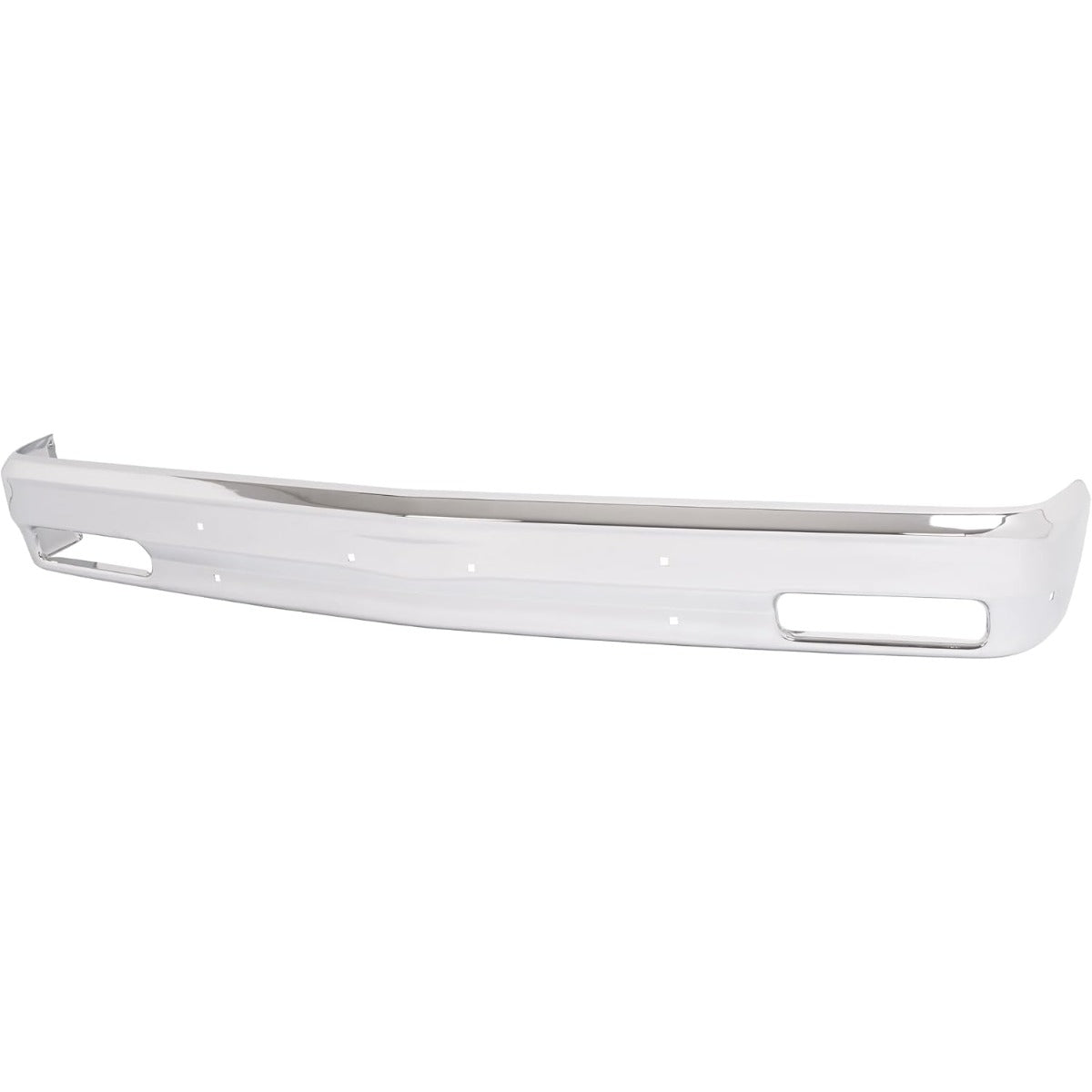 KUAFU Front Bumper Face Bar Compatible with 1982-1994 Chevy Chevrolet S10 Blazer GMC S15 Jimmy Sonoma W/License Plate W/O Impact Strip Holes Impact Bar Replacement for GM1002365 14033726