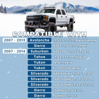 Load image into Gallery viewer, KUAFU Center Console Armrest Lid Compatible with 2007-2014 Chevy Avalanche Silverado Suburban Tahoe Yukon Sierra Black W/Latch Replacement for 15217111, 15941534, 19328718
