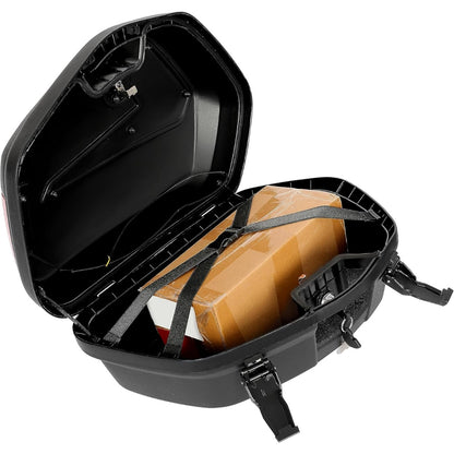 Hard Saddle Bag Trunk With Lights Locks   for  Can-am Spyder ROADSTER RS ST Honda Street 28L