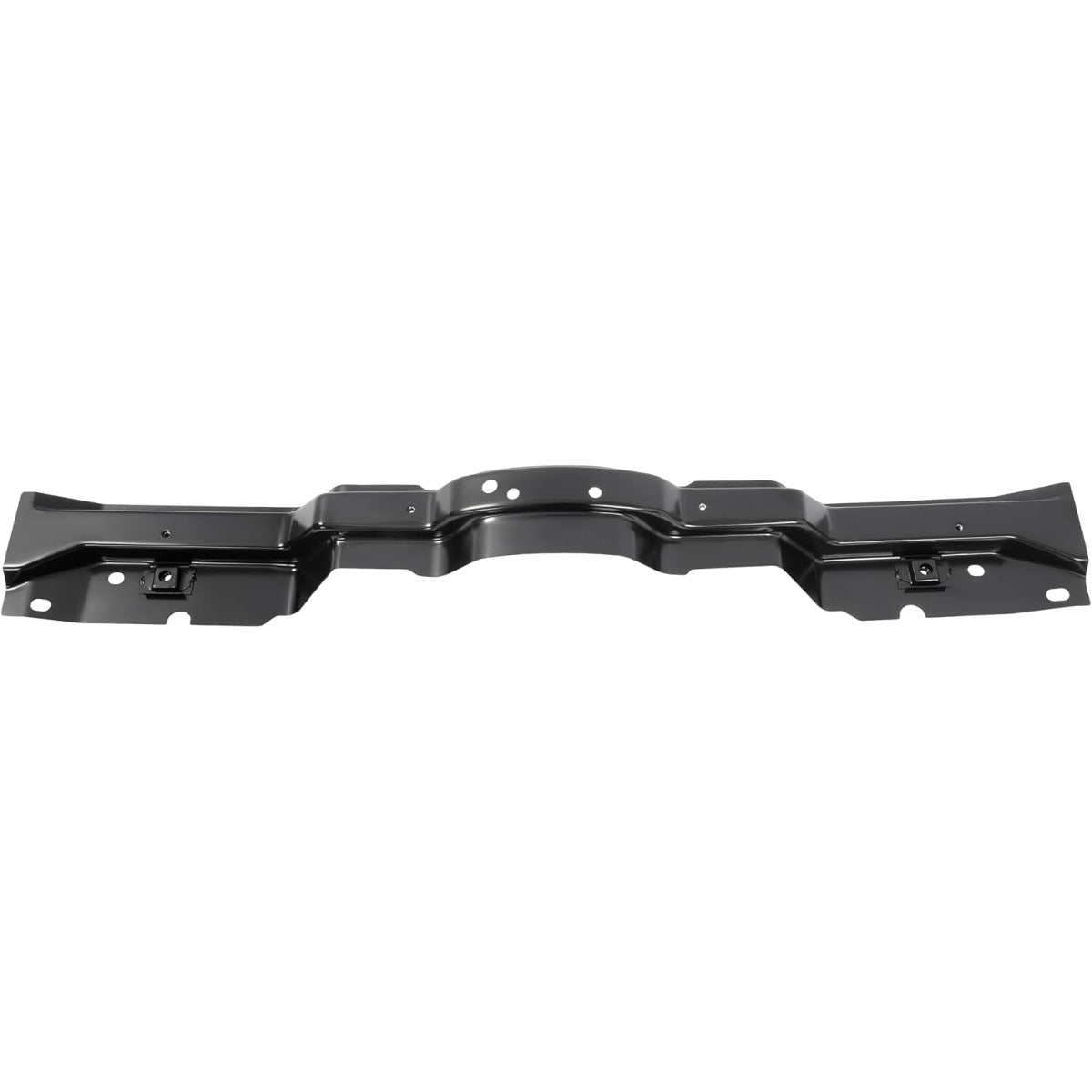 ALMULOO Transverse Full Floor Support Crossmember Compatible wtih 1987-1995 Jeep Wrangler Steel Frame Reinforcement Electrocoated Black