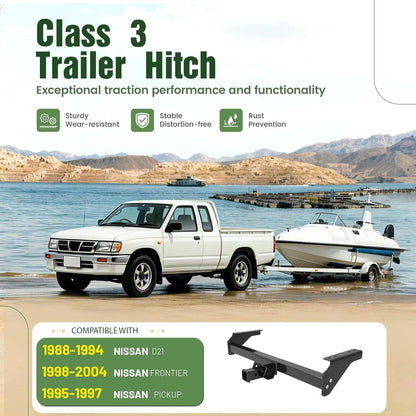 ALMULOO 2'' Class 3 Trailer Hitch