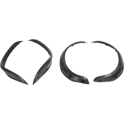 Golf Cart Fender Flares 4PCS Compatible with Evolution Forester 4 or 6 and Icon Advanced EV 1 ABS Black