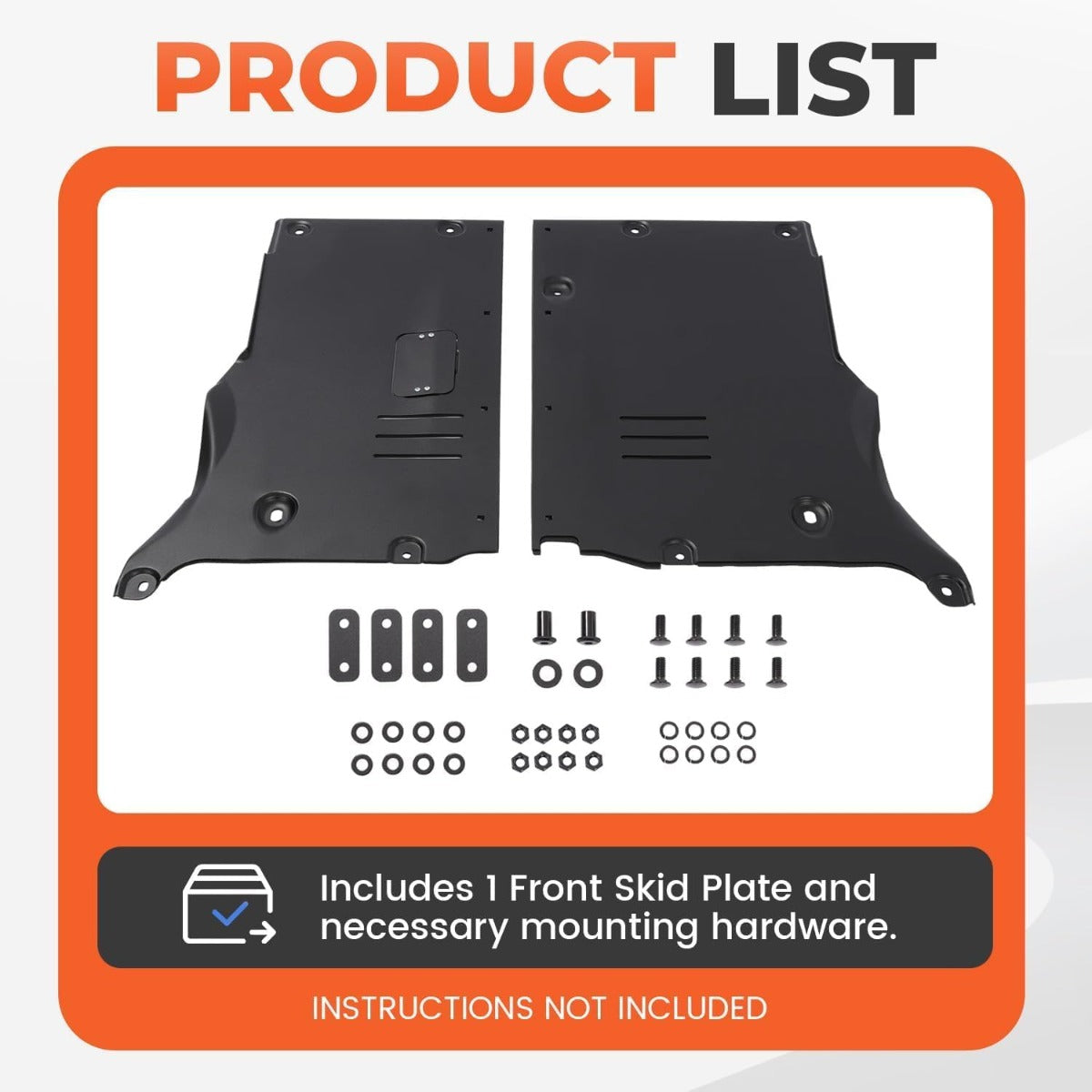 Front Skid Plate Compatible with 2018-2024 Tesla Model 3 & 2020-2024 Model Y Under Engine Guard Plate Cover Lightweight Aluminum Powder Coated