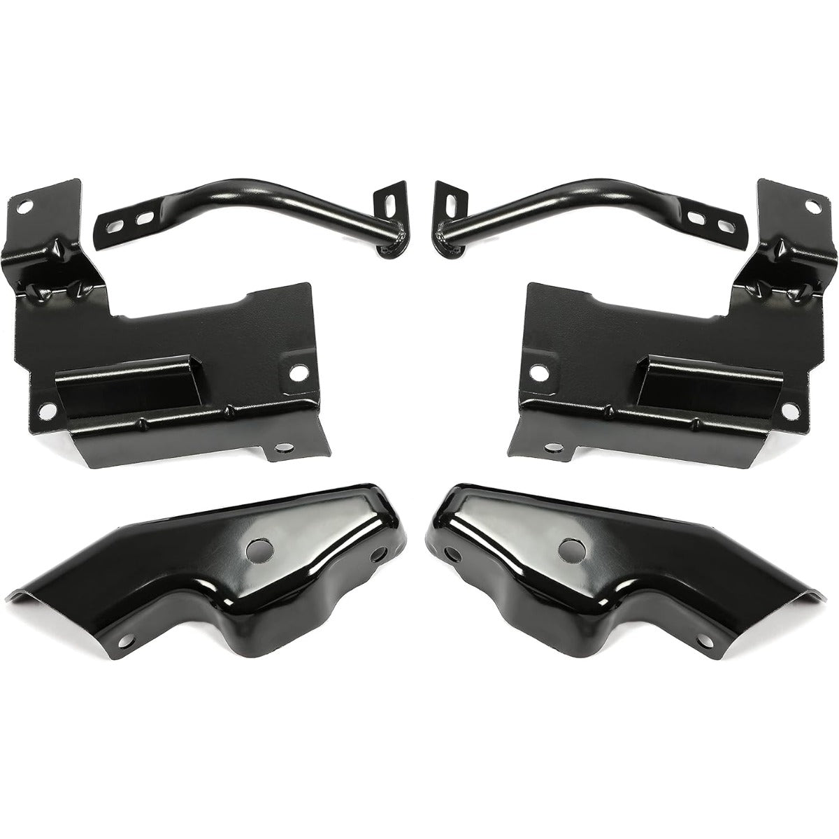 KUAFU 6PCS Front Bumper Brackets Compatible with 2003-2006 Silverado 1500