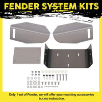 Load image into Gallery viewer, HECASA Fender System Kit Compatible with 1963-1967 John Deere 110 112 Round Fender Lawn/Garden Tractors Steel Anti-Rust Oil
