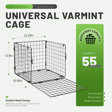 Universal Varmint Cage Feeder Guard for 30/55 Gallon Barrel Steel