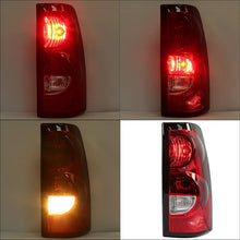 HECASA Tail Lights Passenger Side Compatible with 2003-2007 Chevy Silverado 1500 2500 3500 Pickup Truck w/Bulb & Harness Rear Lamp Taillights Replacement for 19169002 191690