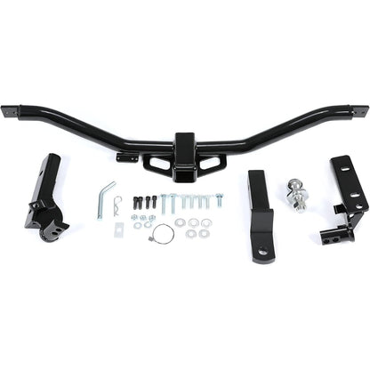 Class 3 2" Trailer Hitch Compatible with 2011-2019 Ford Explorer / 2013-2017 Police Interceptor Utility All Models Loaded Ball Bumper Tow Kit