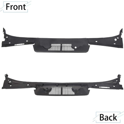 KUAFU Windshield Wiper Cowl Panel Grille Screen Compatible with 1992-1999 BMW E36 318i 318is 323i 323is 328is Replacement for 51711977677 Windscreen Wiper Motor Cover Cowl Trim