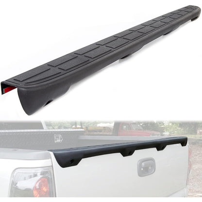 Tailgate Spoiler Cap Cover Compatible with 1999-2007 Chevy Silverado GMC Sierra Replacement for 15932249 GM1909101 Molding Top Protector Textured Black