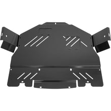 Engine Splash Shield Compatible with 2015-2021 Subaru STI Under Tray Skid Plate Guard Engine Case Guard Cover Aluminum ‎Powder Coated Black