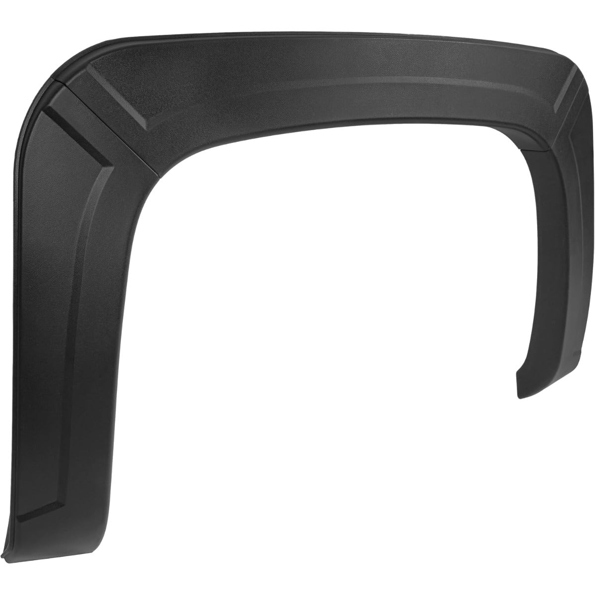 4Pcs Fender Flares Set Compatible with 2007-2013 Chevy Chevrolet Silverado 1500 Standard/Extended Cab Front & Rear Wheel Arch Cover Protector Plastic(PP) Textured Black