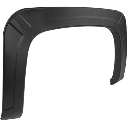 4Pcs Fender Flares Set Compatible with 2007-2013 Chevy Chevrolet Silverado 1500 Standard/Extended Cab Front & Rear Wheel Arch Cover Protector Plastic(PP) Textured Black