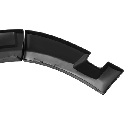 4 Set Fender Flares Compatible with 2022-2025 Ford Maverick Crew Cab, 3Pieces Per Fender Flares Plastic(PP) Textured Black Wheel Eyebrow Fender Trim