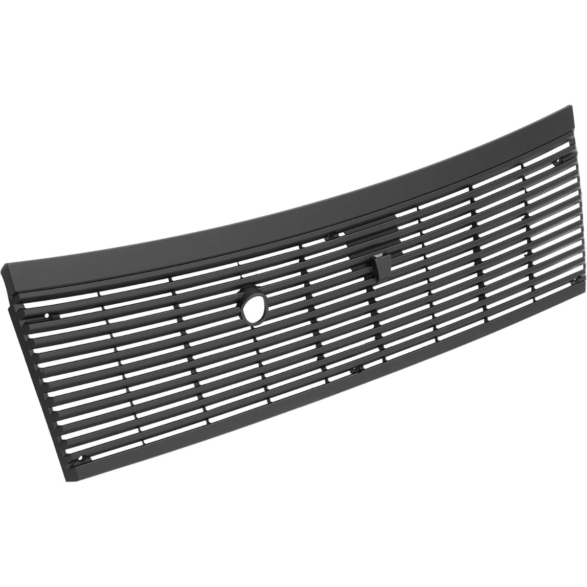 HECASA Front Windshield Wiper Cowl Panel Cover Compatible with 1983-1993 Ford Mustang Cobra Window Wiper Panel Cover w/Lower Windshield Trim Moldings Replacement for FO1271100 E3ZZ6102228A Black