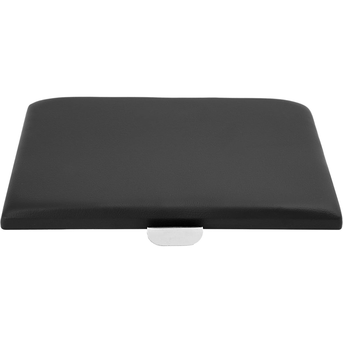Center Console Lid Compatible with 1999-2010 Ford F-250 F-350 Super Duty Plastic & Aluminium Powder Coated Black